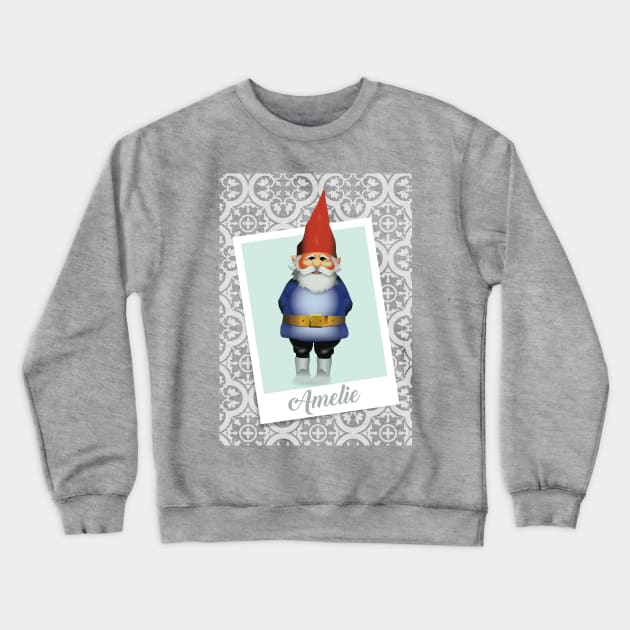 Amelie - Alternative Movie Poster Crewneck Sweatshirt by MoviePosterBoy